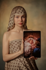 Digital Madonna by Cemal ŞAMLI